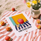 Granizado – Spanish Beverage Drink, Hotel Lobby Poster, unframed on coastal sand