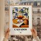 Calvados – French Spirit Drink, Hotel Lobby Still Life, styled in a charming Paris street view
