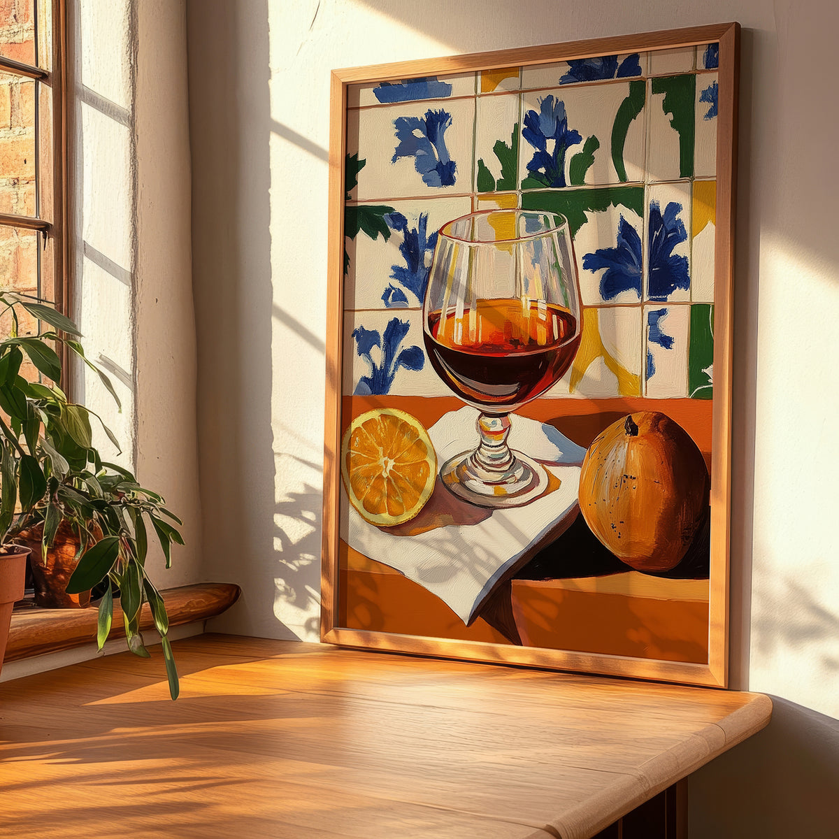 Calvados – French Spirit Drink, Hotel Lobby Still Life, clean layout with no caption