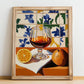 Calvados – French Spirit Drink, Hotel Lobby Still Life, no-text version framed in wood