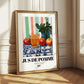 Jus de Pomme – French Beverage Drink, Jazz Bar Poster