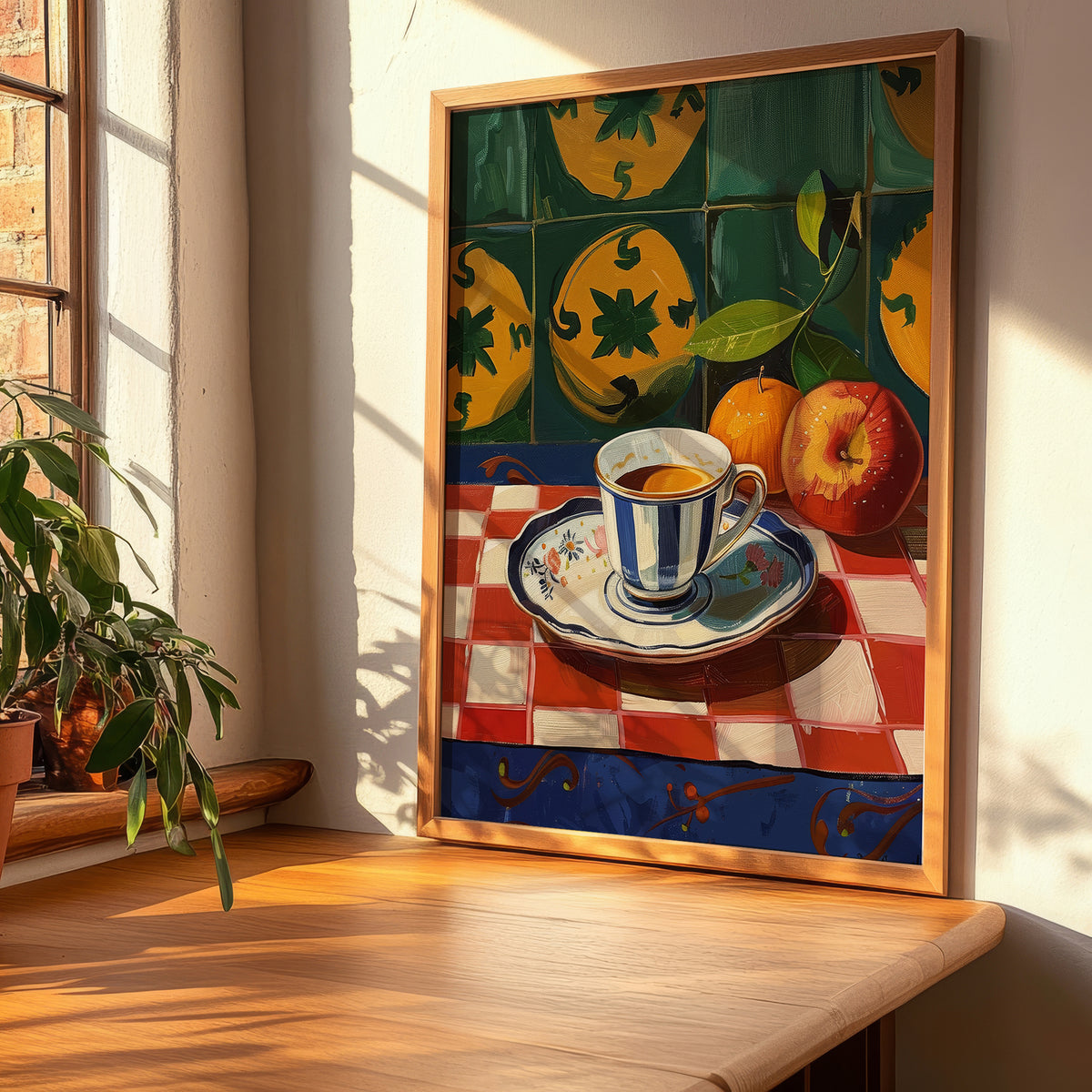 Macchiato – Italian Coffee, Café Poster, clean layout with no caption