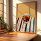Amaretto – Italian Liqueur Drink, Cocktail Lounge Wall Art, clean layout with no caption