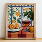 Fernet – Italian Liqueur Drink, Hotel Lobby Print, no-text version framed in wood