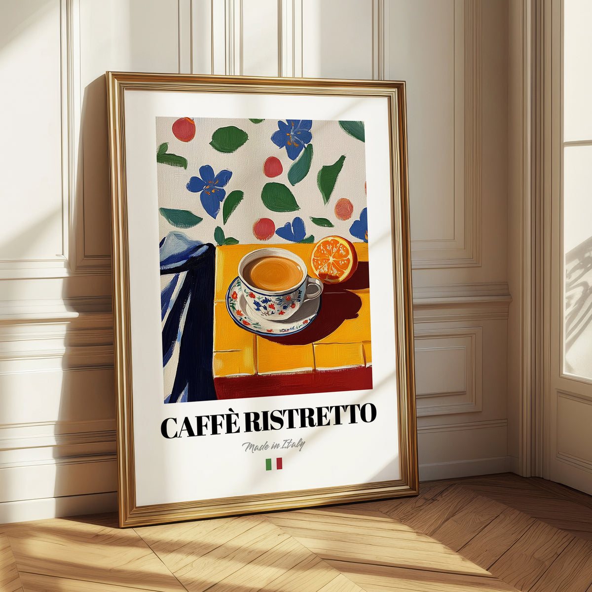 Caffè Ristretto – Italian Coffee, Street Café Poster