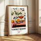 Vermut Rosso – Italian Cocktail Drink, Sky Bar Print