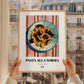 Pasta alla Norma – Italian Pasta, Ristorante Poster, styled in a charming Paris street view
