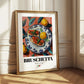 Bruschetta – Italian Snack Dish, Farmhouse Kitchen Illustration