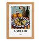Gnocchi – Italian Pasta, Trattoria Wall Decor, set in oak frame