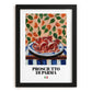 Prosciutto di Parma – Italian Meat Dish, Restaurant Poster, in sleek black frame