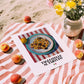 Tagliatelle al Tartufo – Italian Pasta, Osteria Wall Art, unframed on coastal sand