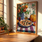 Pizza Siciliana – Italian Pizza, Ristorante Print, clean layout with no caption