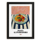 Pasta al pomodoro – Italian Pasta, Restaurant Poster, in sleek black frame