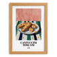 Cantuccini Toscani – Italian Biscuits Dish, Brasserie Poster, set in oak frame