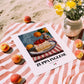 Zuppa Inglese – Italian Dessert Dish, Farmhouse Kitchen Painting, unframed on coastal sand