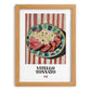 Vitello Tonnato – Italian Meat Dish, Restaurant Still Life, set in oak frame