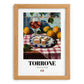Torrone – Italian Dessert Dish, Tavern Poster, set in oak frame