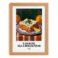 Lasagne alla Bolognese – Italian Pasta, Osteria Wall Art, set in oak frame