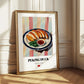 Peking Duck – on Striped Tablecloth, Chinese Food Poster