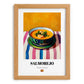 Salmorejo – Art, Spanish Food Illustration, set in oak frame