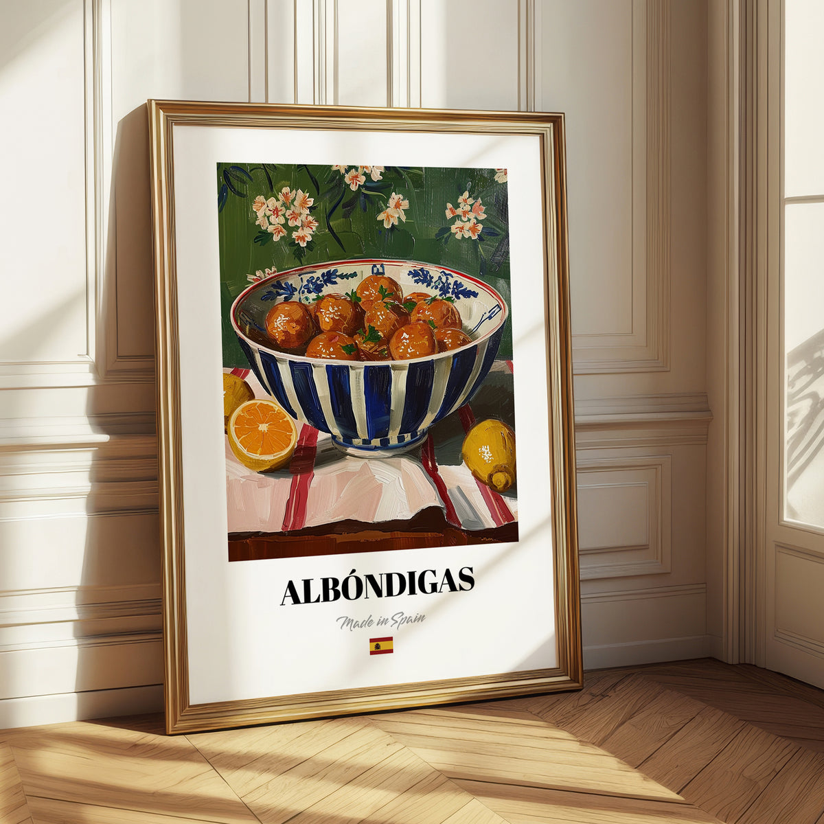 Albóndigas – Art, Spanish Food Wall Art