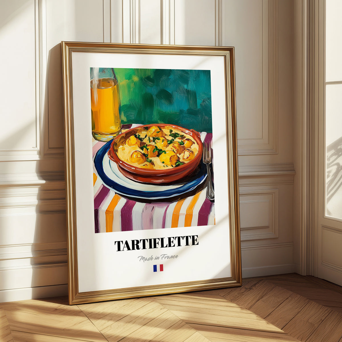 Tartiflette – Art, French Food Still Life