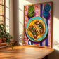 Birria – Colorful Oil Painting, Mexican Food Wall Decor, clean layout with no caption