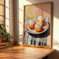 Pączki – Art, Polish Pastry Painting, clean layout with no caption