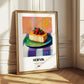 Sernik – Colorful Oil Painting, Polish Dessert Illustration 