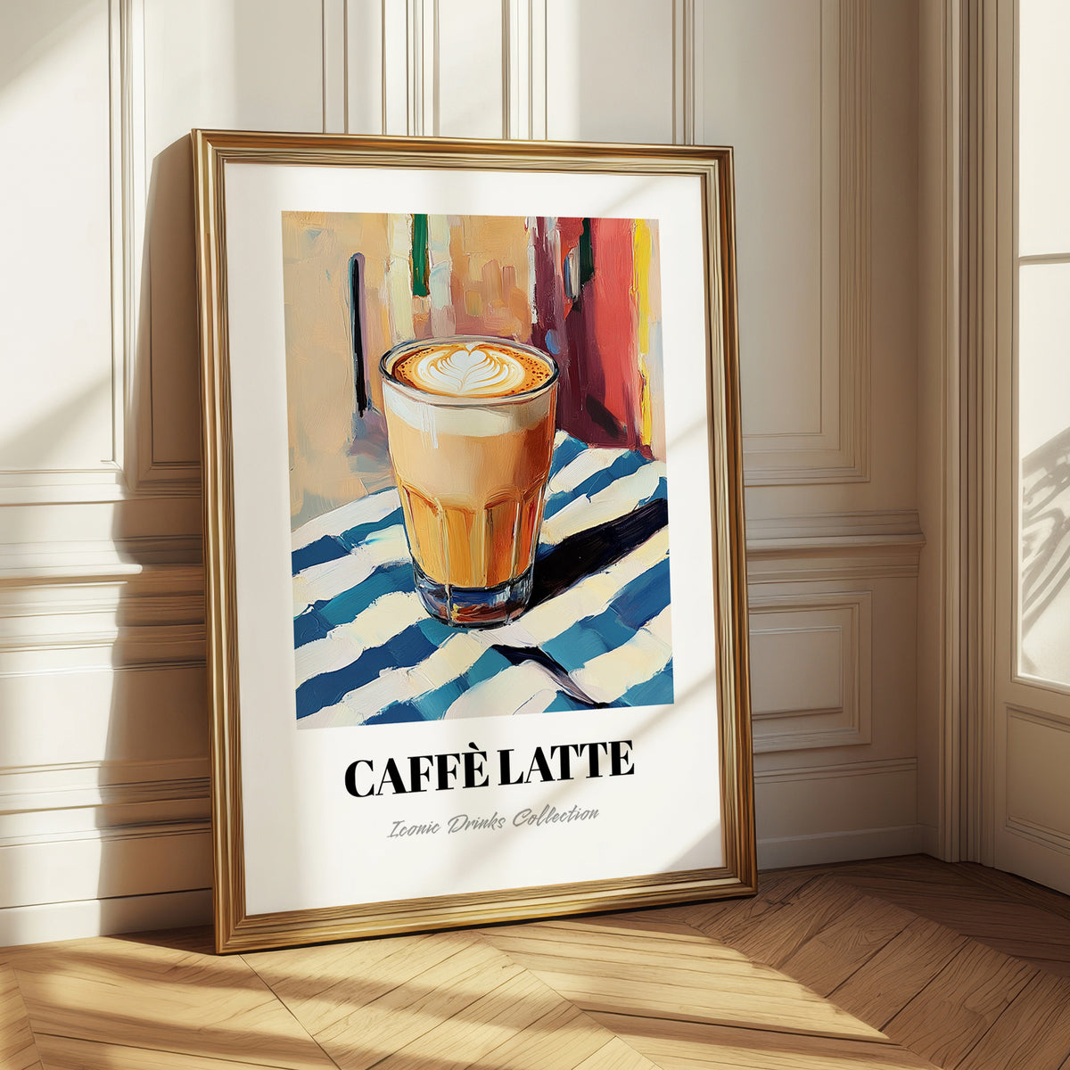 Caffè Latte – Italian Café on the Corner, Italian Coffee Still Life