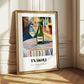 Txakoli – Spanish Outdoor Café Scene, Spanish Wine Painting