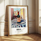 Baga – Portuguese Café on the Corner, Portuguese Wine Painting