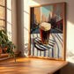 Root Beer – American Café on the Corner, American Beverage Print, clean layout with no caption