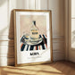 Korn – on Striped Tablecloth, German Spirit Poster