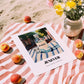 Jenever – Dutch Café on the Corner, Dutch Spirit Poster, unframed on coastal sand