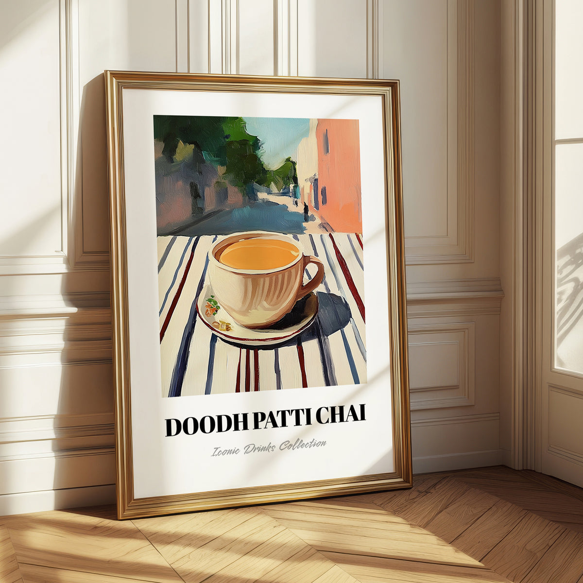Doodh Patti Chai – Pakistani Café on the Corner, Pakistani Tea Print