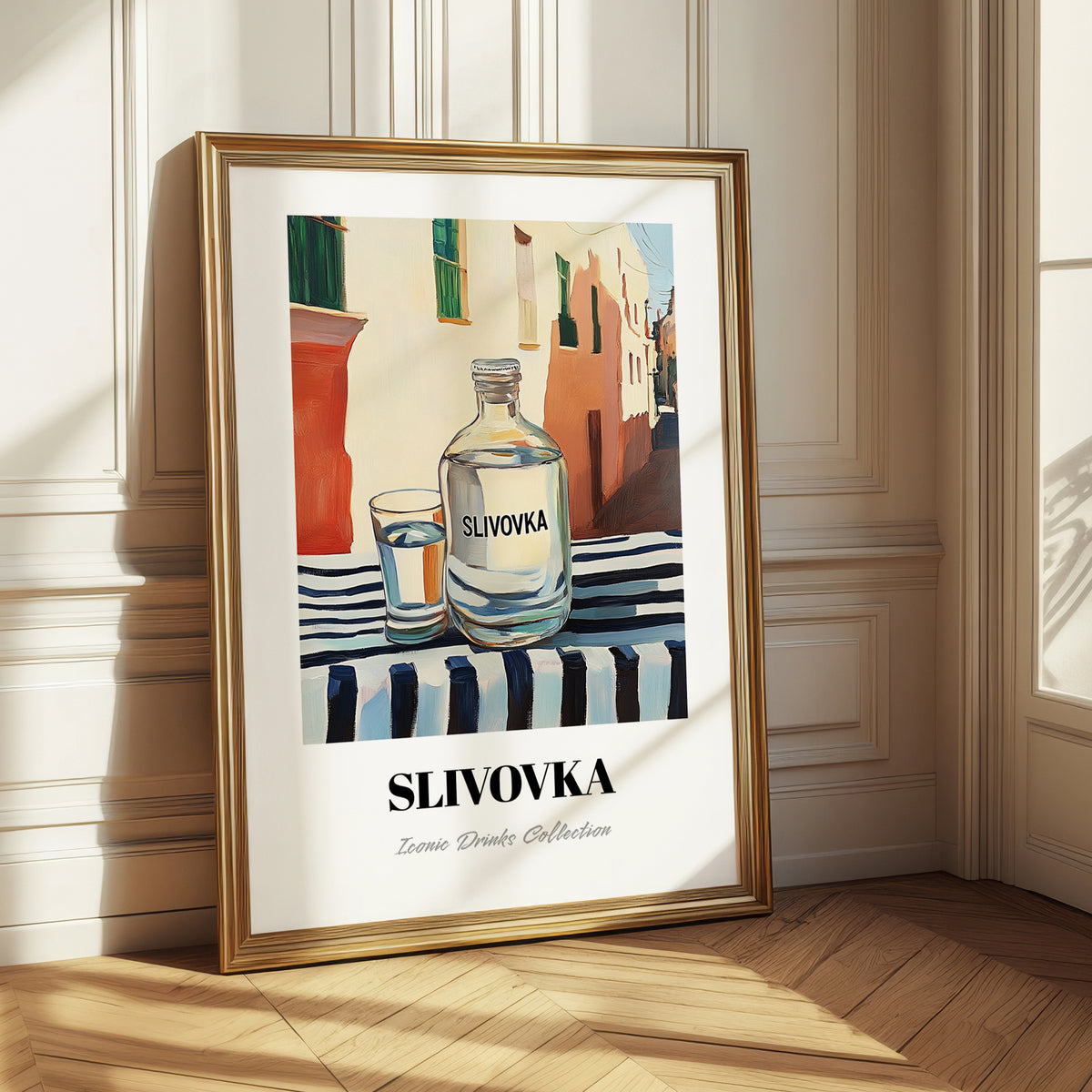 Slivovka – Slovenian Street Café Scene, Slovenian Spirit Still Life