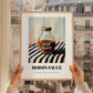Hoisin Sauce – on Striped Tablecloth, Larder Wall Decor, styled in a charming Paris street view
