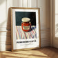 Pomodoro Sauce – on Striped Tablecloth, Grocery Wall Decor