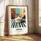 Flour – Italian Street Café Scene, Dough Wall Art