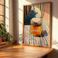 Honey – Italian Urban Café Scene, Sweetener Painting, clean layout with no caption
