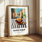 Maple Syrup – Italian Street Café Scene, Sweetener Still Life