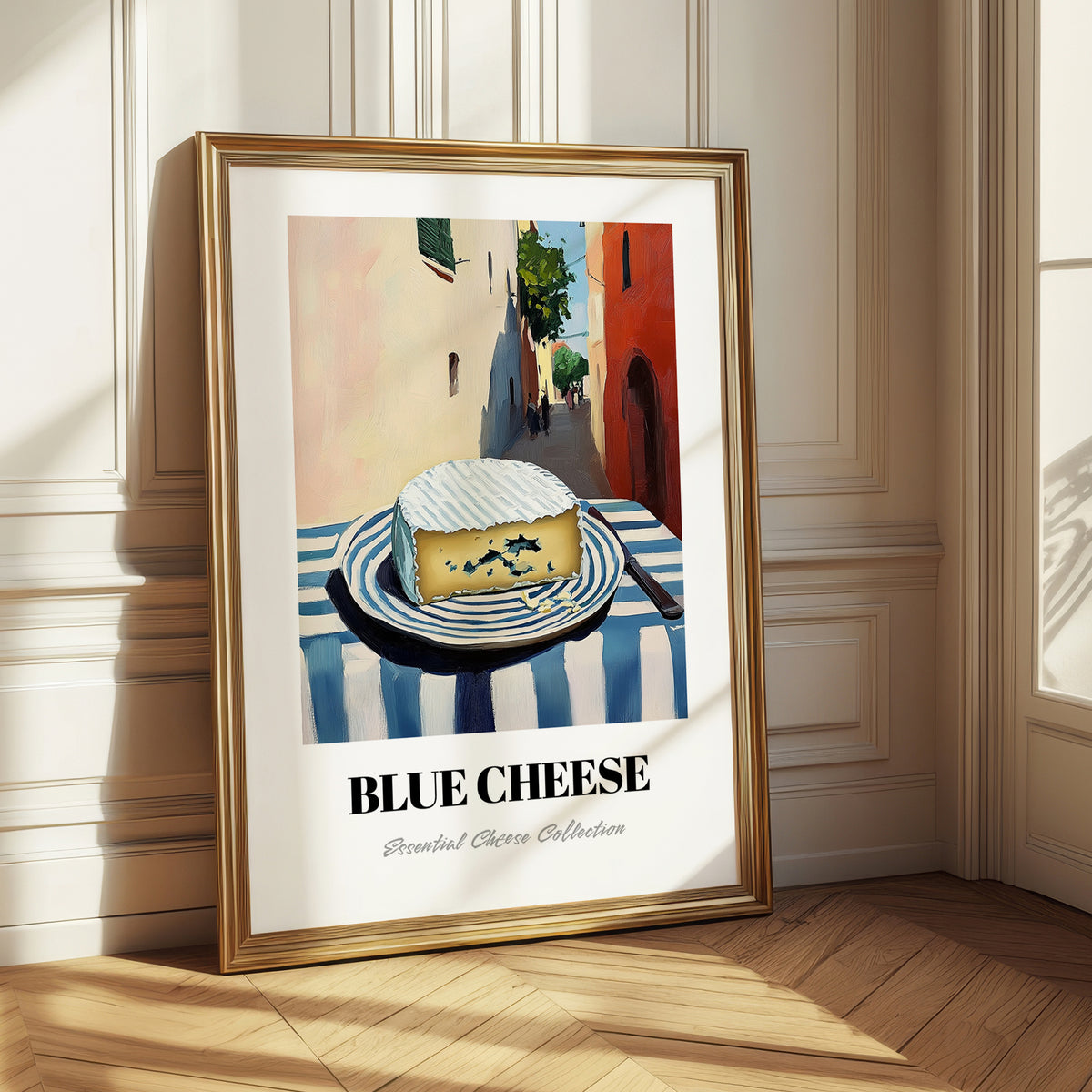Blue – Italian Café on the Corner, Cheese Wall Decor