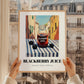 Blackberry Juice – Italian Urban Café Scene, Lemonade Print, styled in a charming Paris street view