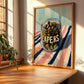 Capers – on Striped Tablecloth, Canned Vegetables Painting, clean layout with no caption