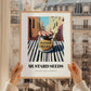 Mustard Seeds – Italian Outdoor Café Scene, Spices Wall Art, styled in a charming Paris street view