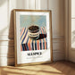 Allspice – on Striped Tablecloth, Spices Painting