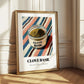 Clove Basil – on Striped Tablecloth, Spices Poster