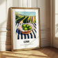 Lime – Green Valley Landscape, Fruit Poster