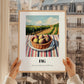 Fig – Valley Café Scene, Fruit Still Life, styled in a charming Paris street view